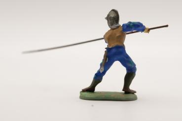 Landsknecht defensive with French helmet